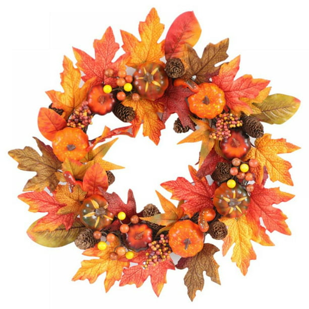 Vibrant Fall Grapevine Wreath